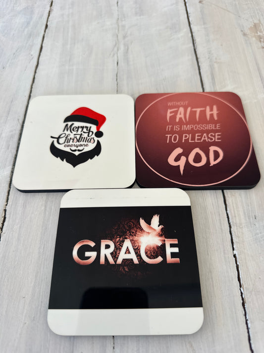 Mug coasters(4 For R100.00)